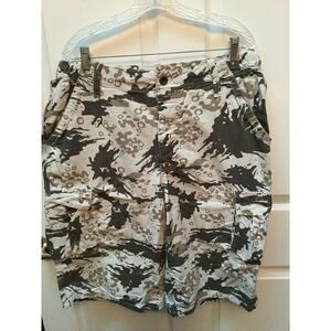 RED CAMEL cotton long  button fly cargo shorts 36